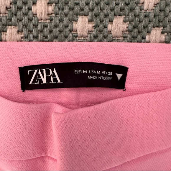 Zara pink flare crop pants - Picture 3 of 3